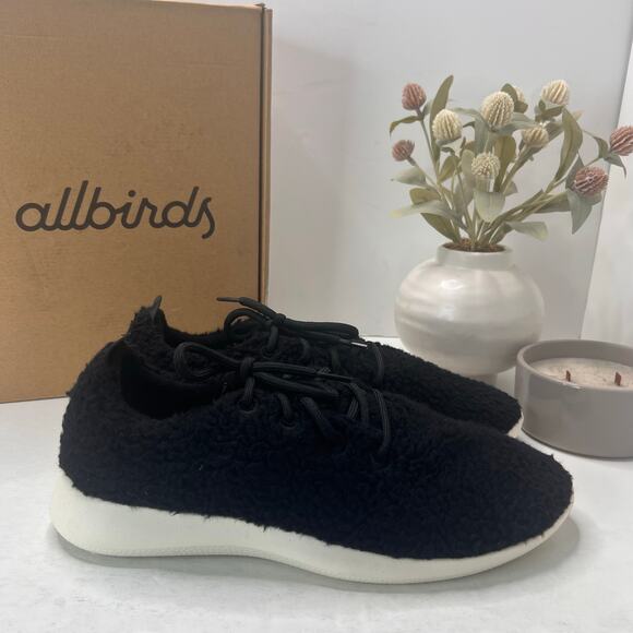 Allbirds Wool Runner Fluffs Natural Black Men\'s 11 NWB Merino Wool main image 4